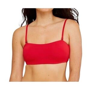 Andie Swim The Rio Top Cherry Red Size M NWT